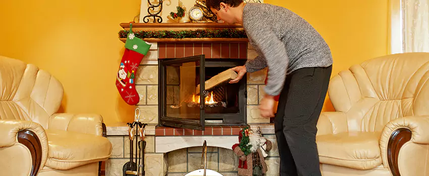 Gas to Wood-Burning Fireplace Conversion Services in Valinda, California