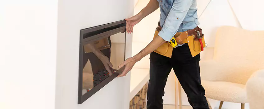 Metal Fireplace Installation in Valinda, California