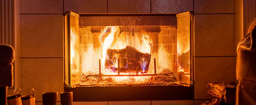 Mendota Hearth Landscape Fireplace Installation in Valinda, California