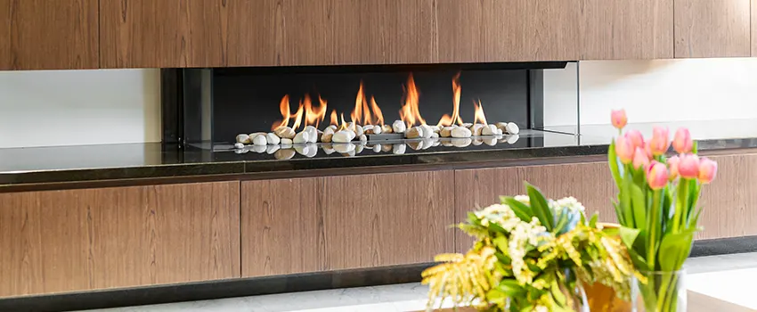 Double-height Fireplace Design Refurbishment in Valinda, California