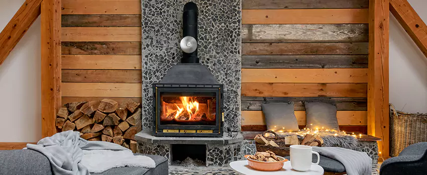 Thelin Hearth Products Direct Vent Gas Stove Fireplace Inspection in Valinda, California